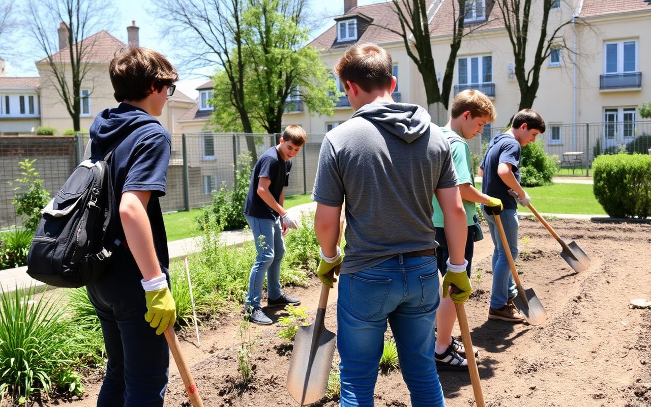 Les chantiers éducatifs